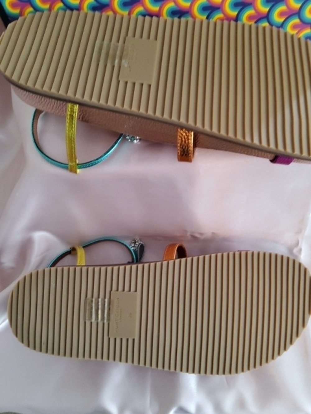 Kurt Geiger London Multi Color Sandals. - Picture 5 of 8